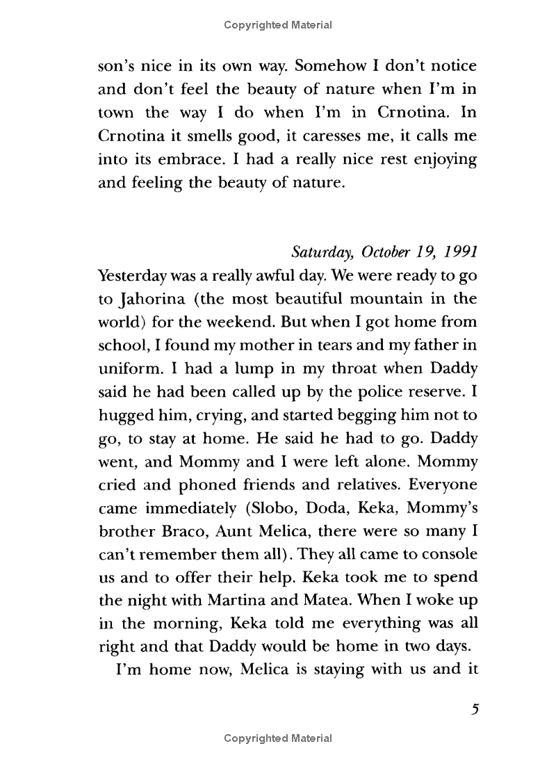 zlata's diary: a child's life in sarajevo - Ảnh 11