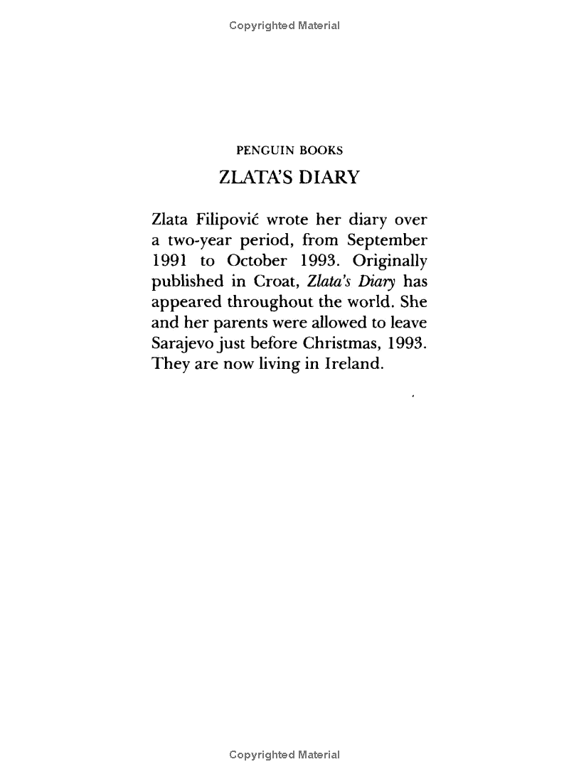 zlata's diary: a child's life in sarajevo - Ảnh 2