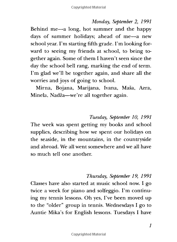 zlata's diary: a child's life in sarajevo - Ảnh 7