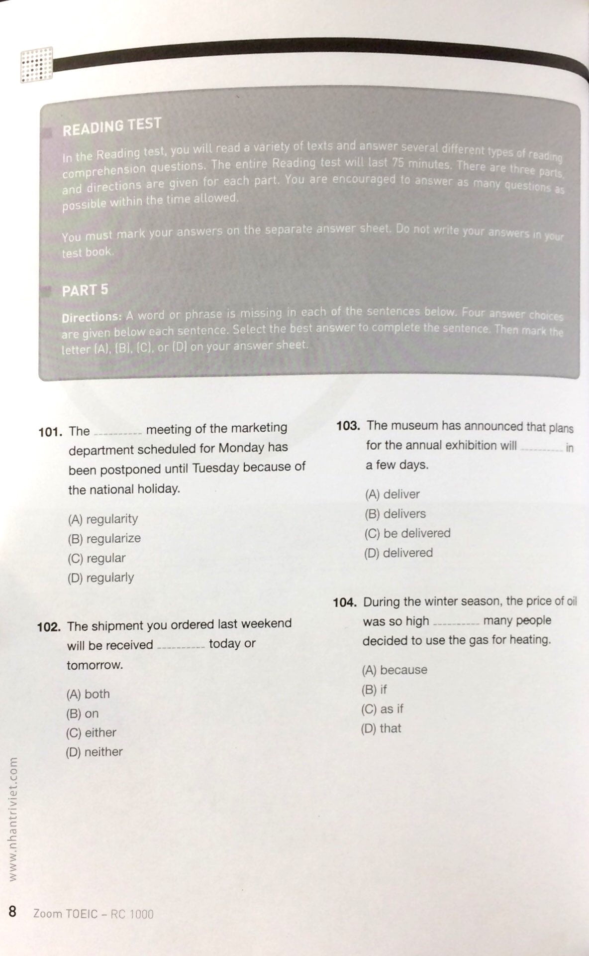 zoom toeic rc 1000 - Ảnh 2