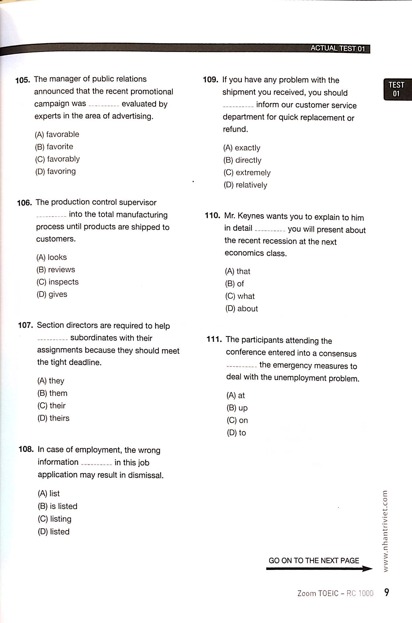 zoom toeic rc 1000 - Ảnh 3