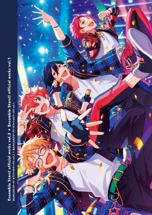 あんさんぶるスターズ! オフィシャルワークス vol.3 + あんさんぶるスターズ!! オフィシャルワークス vol.1 - ensemble stars! official works vol. 3 + ensemble stars!! official works vol. 1 - Ảnh 2