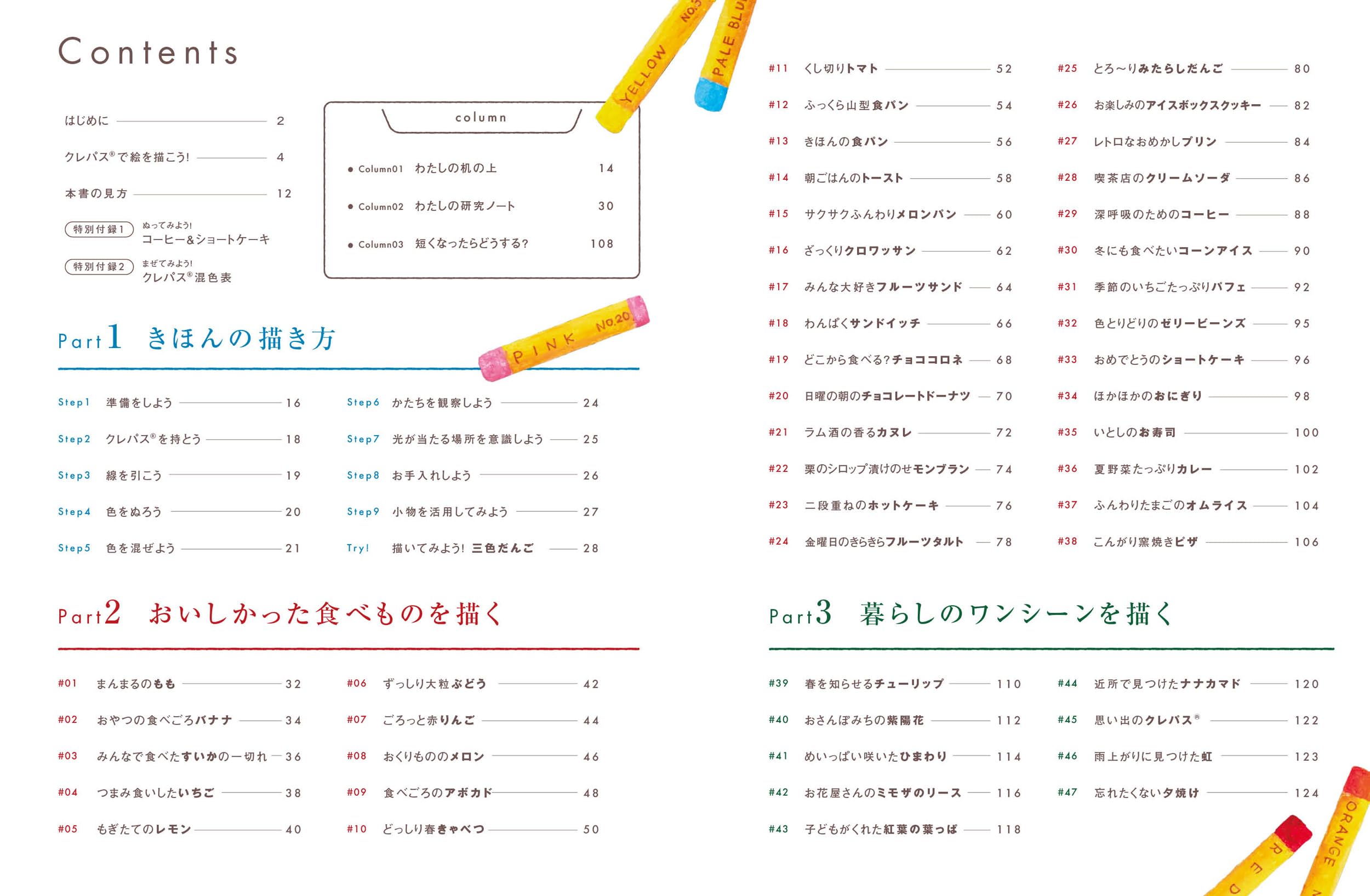 おいしい!イラストレッスン クレパスで描きました - pastel crayons de egakimashita - Ảnh 7