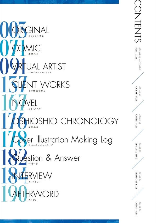 おしおしお画集 青の日々 - oshioshio art book: ao no hibi - Ảnh 3