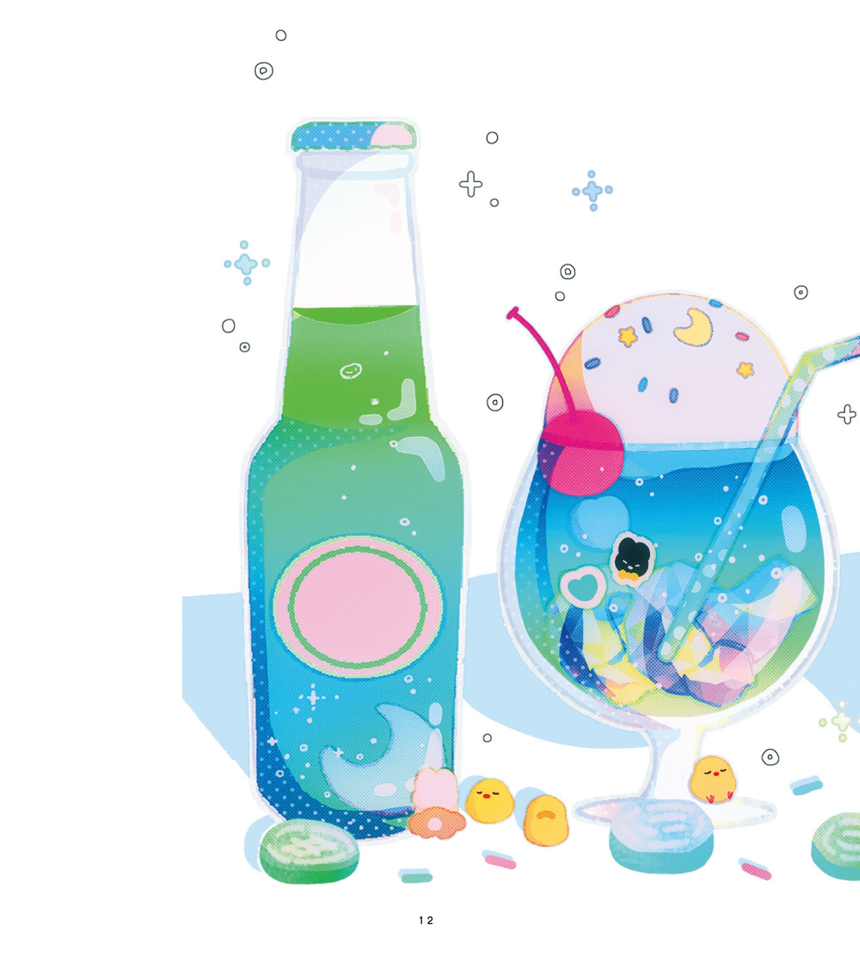 おやすみ moyacoイラスト集 - oyasumi moyaco illustration shu - illustration book series of nichibou - Ảnh 14