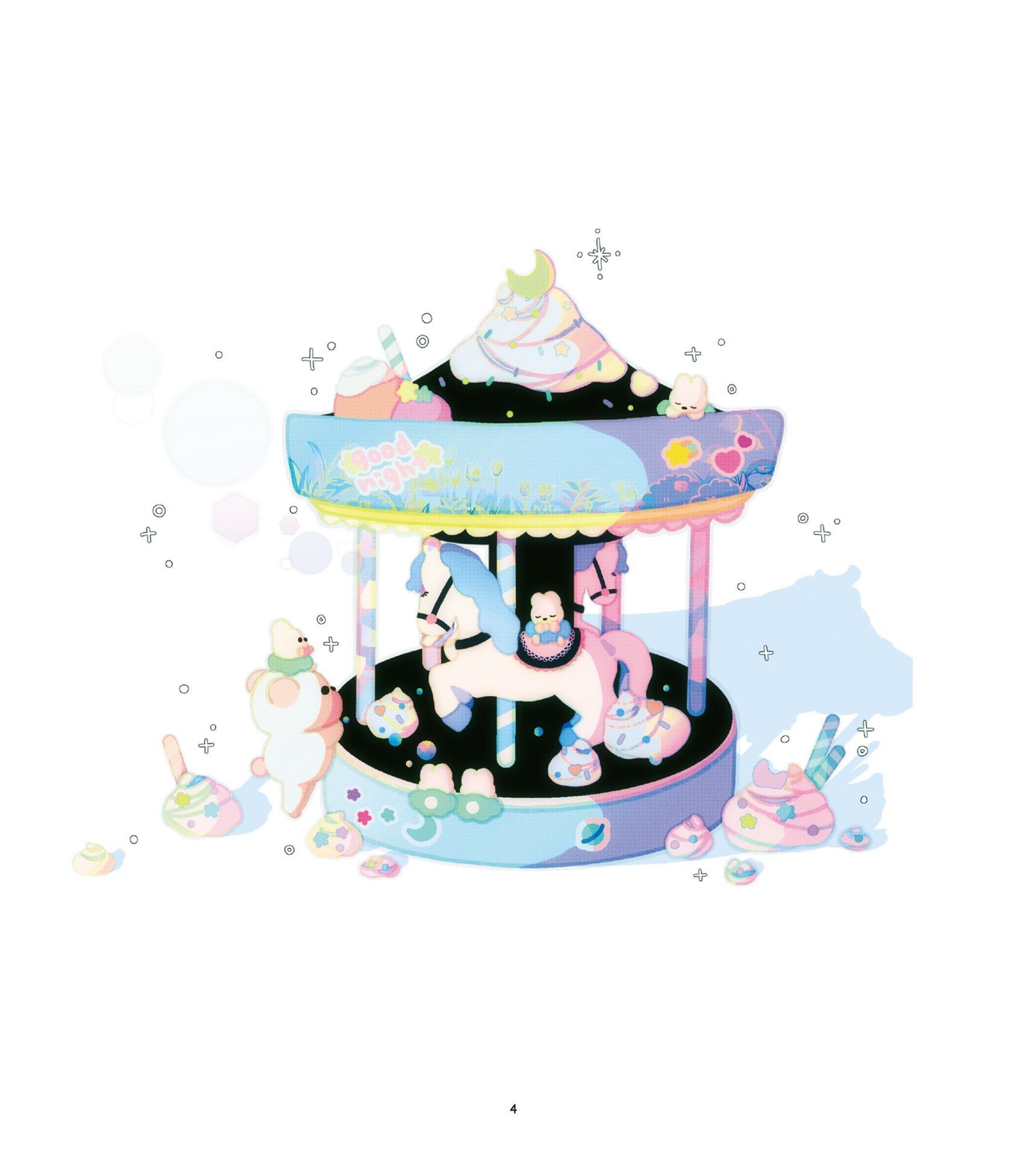 おやすみ moyacoイラスト集 - oyasumi moyaco illustration shu - illustration book series of nichibou - Ảnh 6