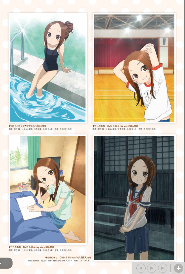 からかい上手の高木さん tvアニメ公式ガイド&山本崇一朗イラスト集2 (原画集・イラストブック) - karakai jozu no takagi-san tv animation official guide + soichiro yamamoto's illustrations - Ảnh 6