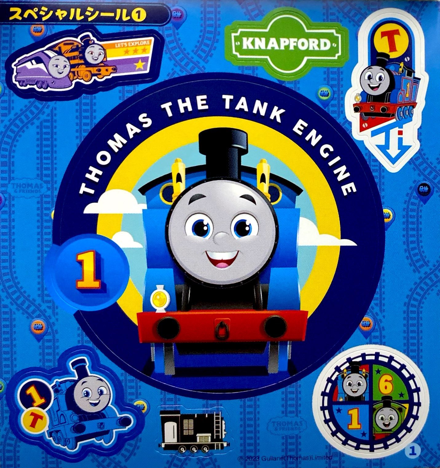 きかんしゃトーマス ＧＯ！ＧＯ！シール図鑑 - Thomas & Friends GO! GO! Sticker Book - Ảnh 3
