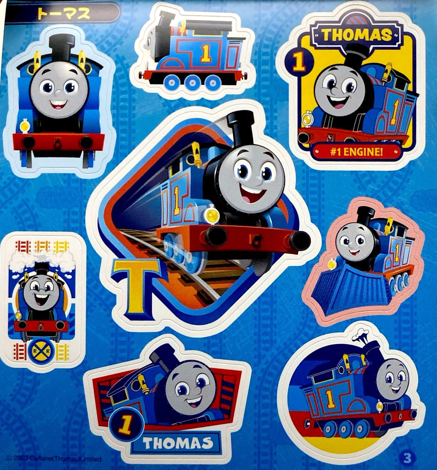 きかんしゃトーマス ＧＯ！ＧＯ！シール図鑑 - Thomas & Friends GO! GO! Sticker Book - Ảnh 5