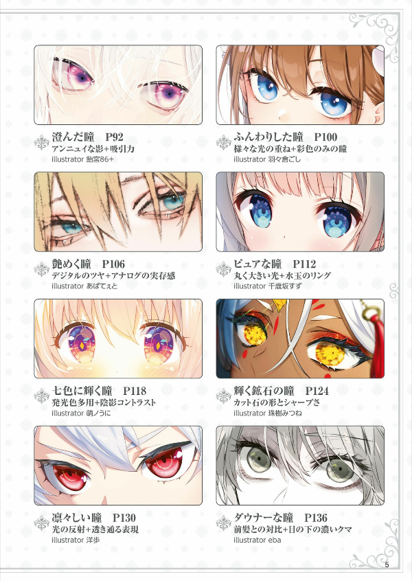 きらめく瞳の描き方 - kirameku hitomi no egaki kata - how to draw sparkling eyes - Ảnh 8