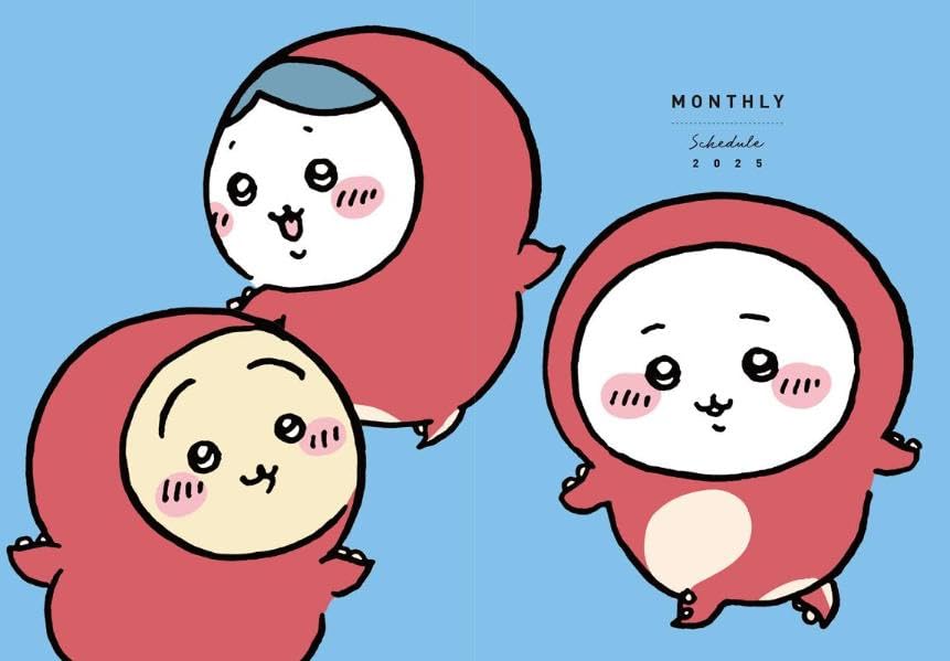 ちいかわ 2025 diary & schedule - chiikawa diary & schedule 2025 - Ảnh 4