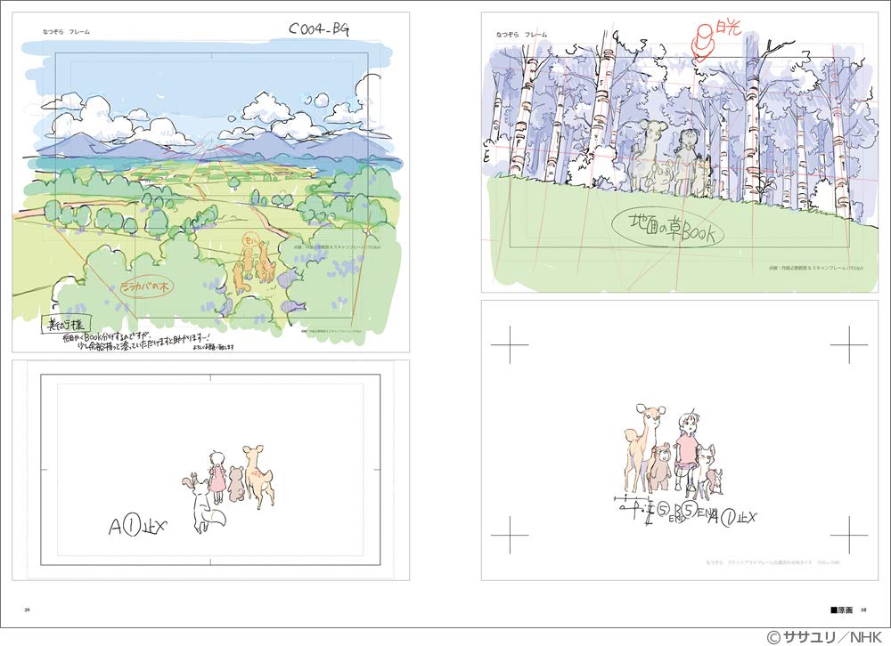 「なつぞら」のアニメーション資料集[オープニングタイトル編](小冊子) - style "natsuzora" animation reference materials collection opening title edition - Ảnh 4
