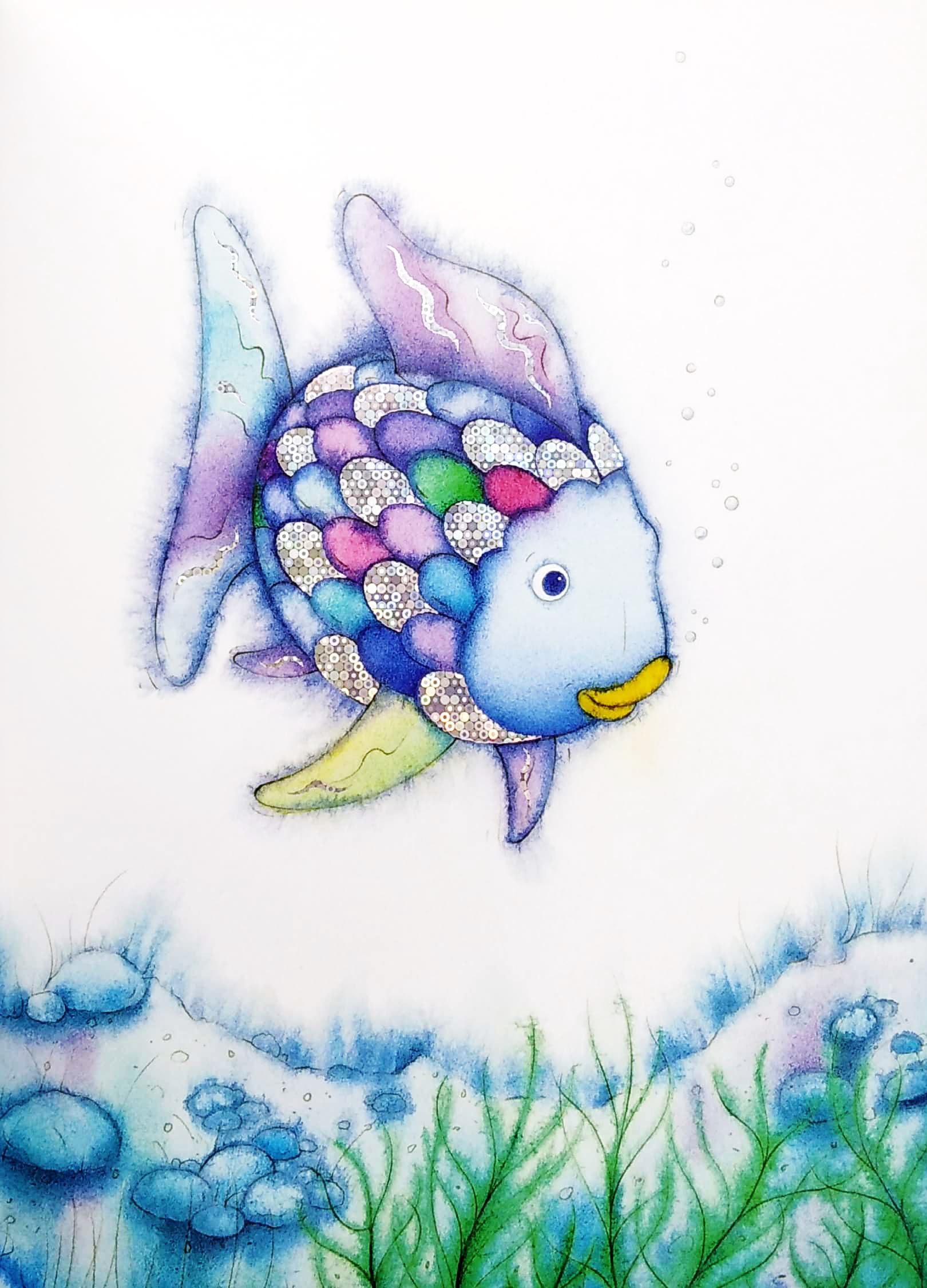 にじいろのさかな - ni ji ro no sakana - the rainbow fish - Ảnh 4