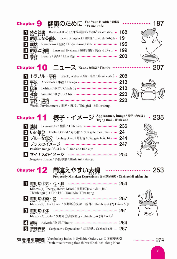 はじめての日本語能力試験n2単語2500 hajimete no nihongo nouryoku shiken n2 tango 2500 - Ảnh 12