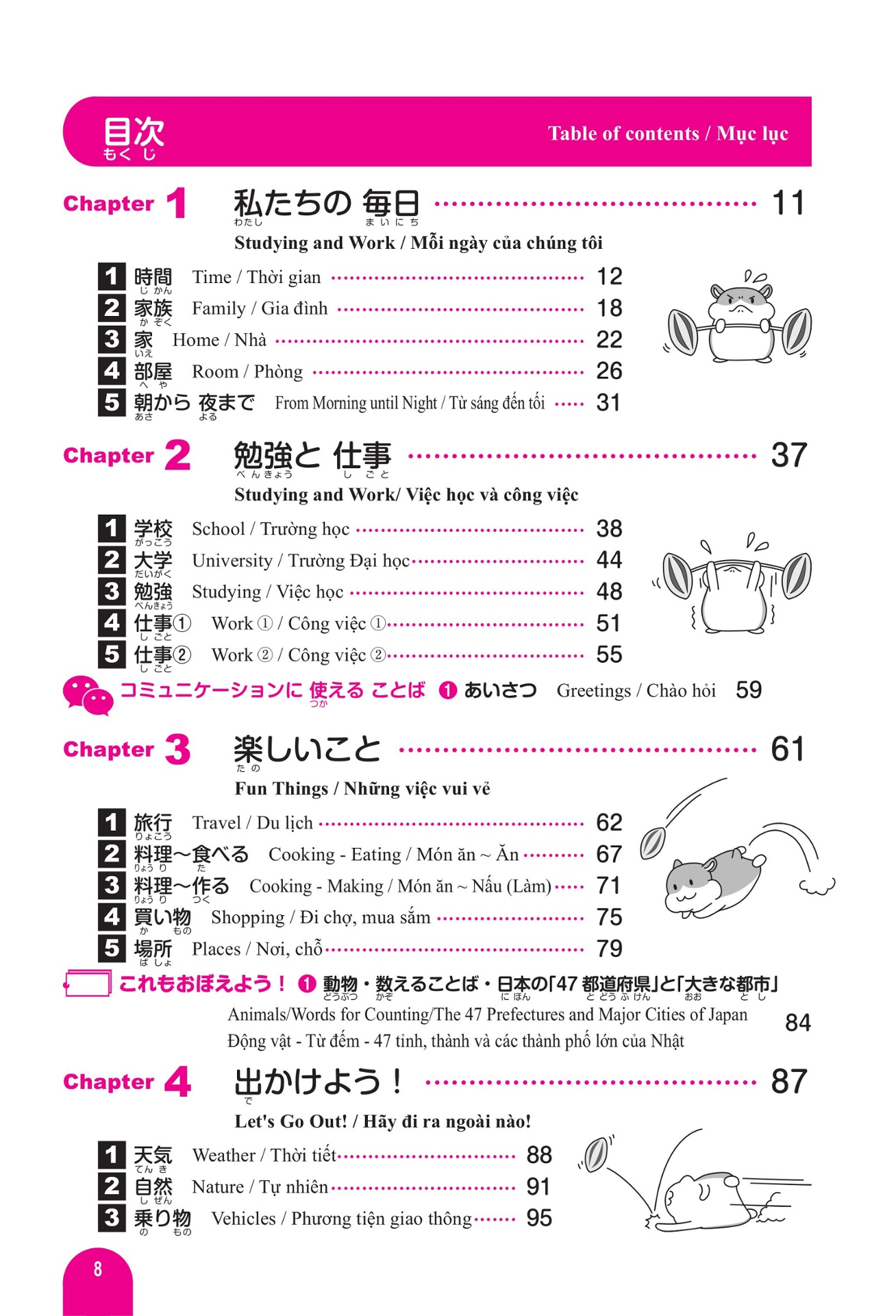 はじめての日本語能力試験n4単語1500 hajimete no nihongo nouryoku shiken n4 tango 1500 - Ảnh 13