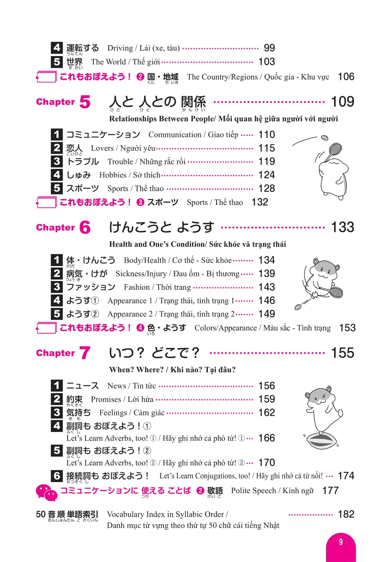 はじめての日本語能力試験n4単語1500 hajimete no nihongo nouryoku shiken n4 tango 1500 - Ảnh 7