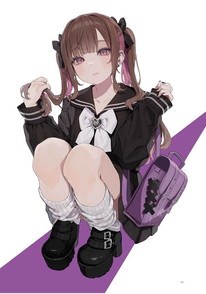 またね、メランコリア - hamu nezuko illustration book: matane, melancholia - Ảnh 10