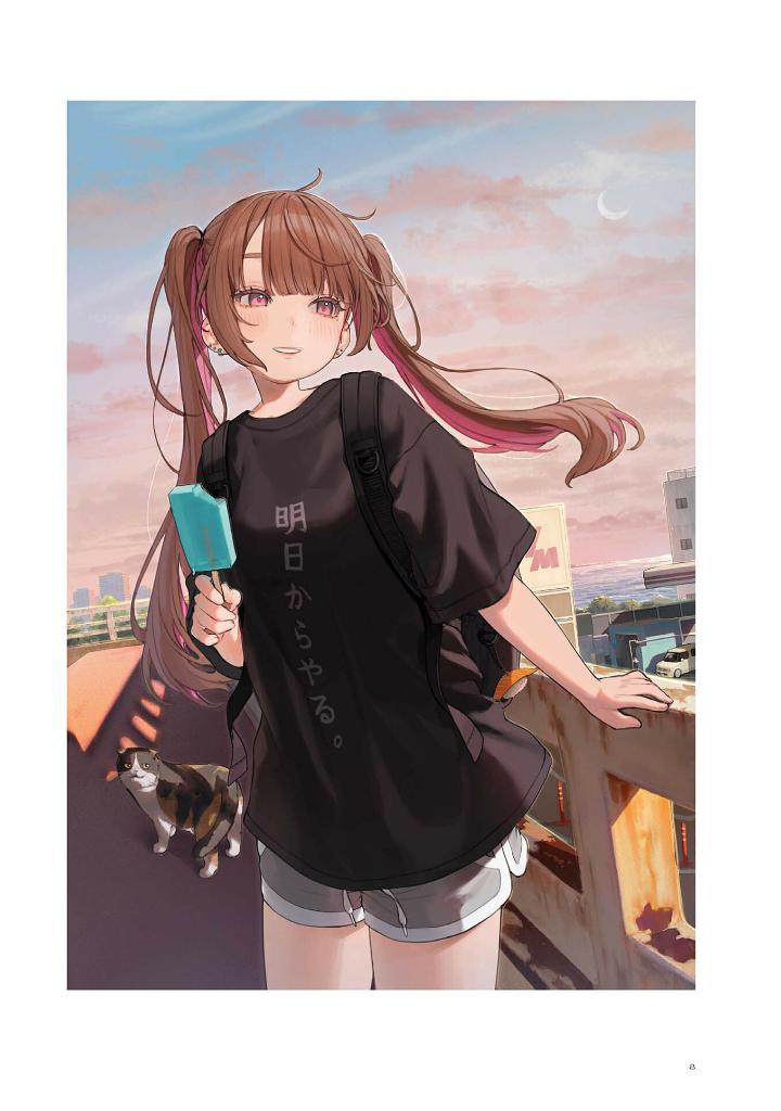 またね、メランコリア - hamu nezuko illustration book: matane, melancholia - Ảnh 7