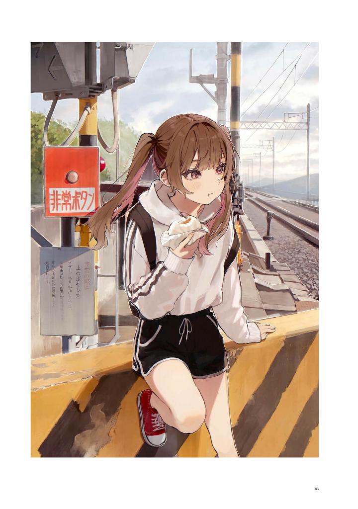 またね、メランコリア - hamu nezuko illustration book: matane, melancholia - Ảnh 9