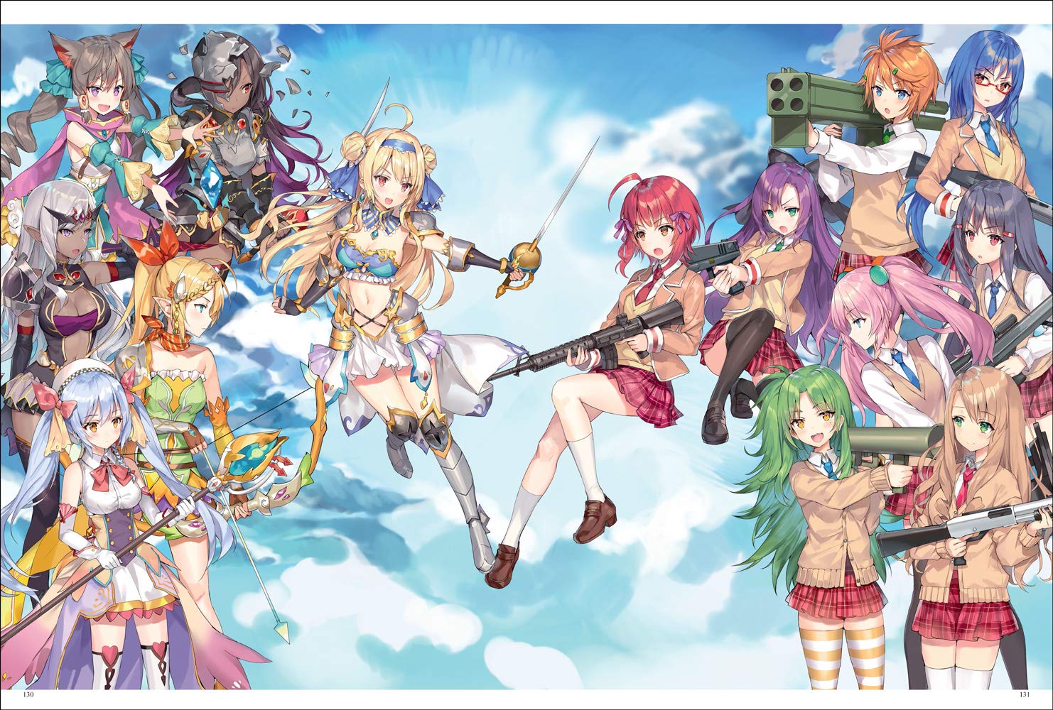 ももこ画集 arietta - Ảnh 11