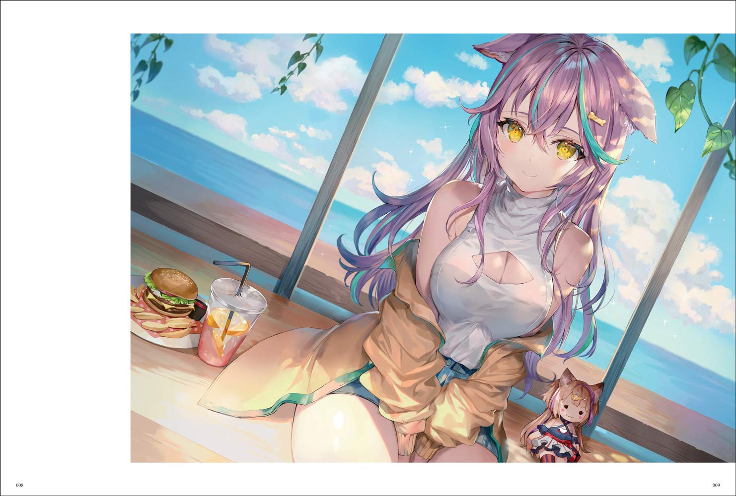 ももこ画集 arietta - Ảnh 3