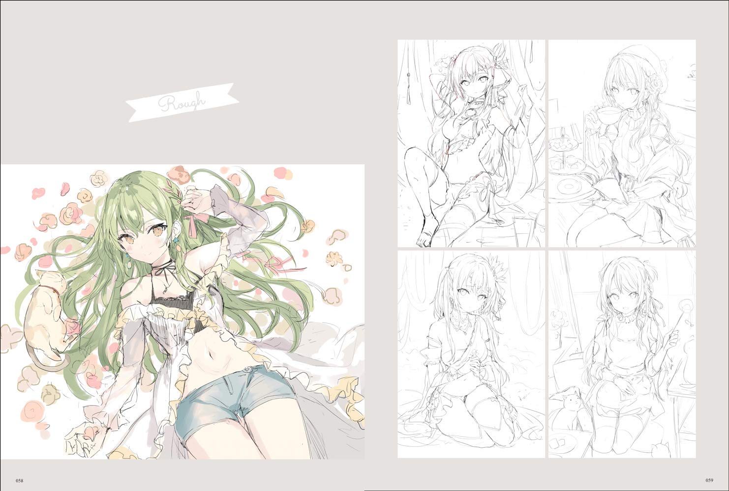 ももこ画集 arietta - Ảnh 6