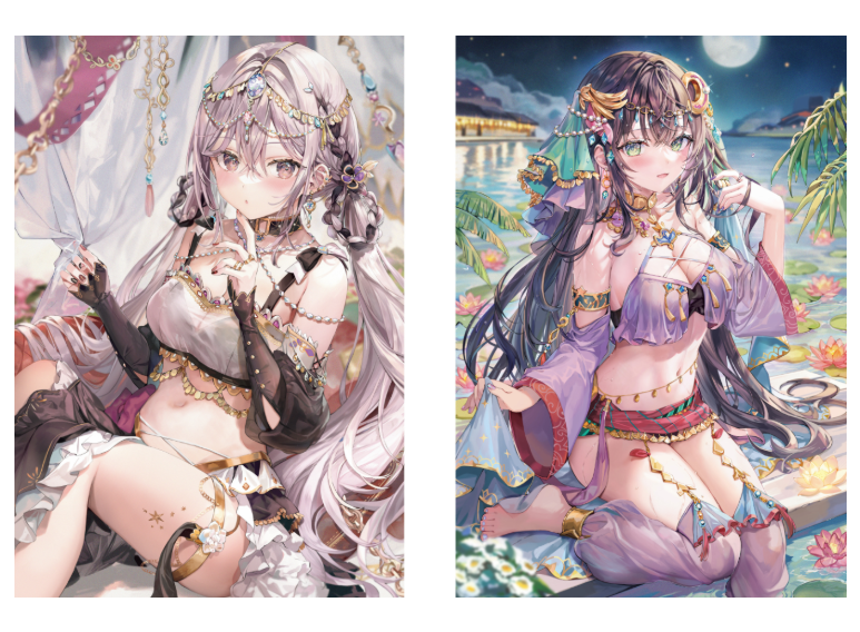 ももこ画集 arpeggio - Momoko Artworks: Arpeggio - Ảnh 3