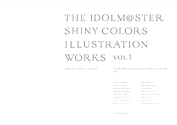 アイドルマスター シャイニーカラーズ イラストレーション ワークス 1 - the idolm@ster shiny colors illustration works 1 - Ảnh 4