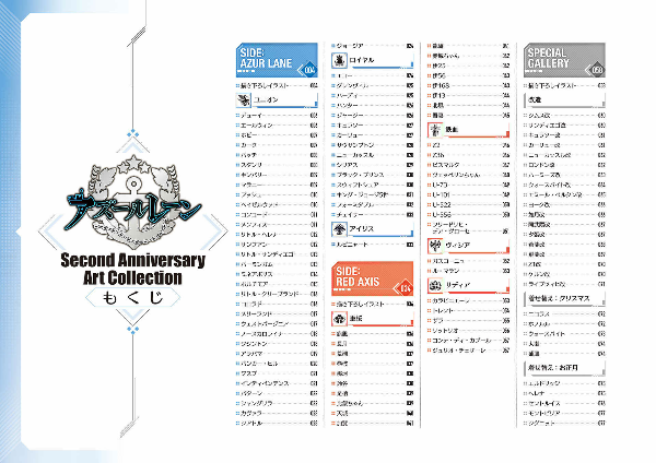 アズールレーン second anniversary art collection - Ảnh 3