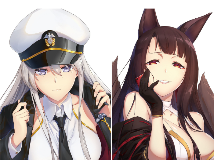 アズールレーン the animation アートワークス - azur lane the animation artworks - Ảnh 4