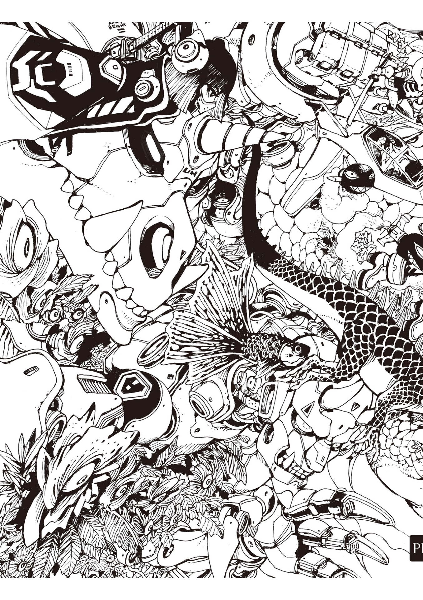 アッキーブライト ビーダブリュー - acky bright b/w - Ảnh 3