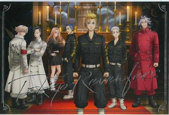 アニメ 東京リベンジャーズ ポストカードブック 聖夜決戦編 - tokyo revengers postcard book - Ảnh 3