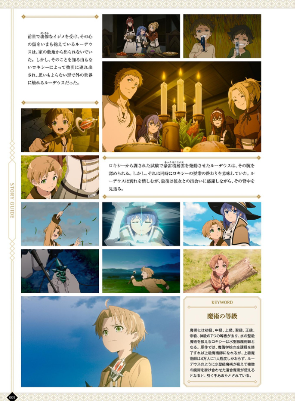 アニメ 無職転生 ~異世界行ったら本気だす~ 完全設定資料集 - anime mushoku tensei complete art works illustration book - Ảnh 11