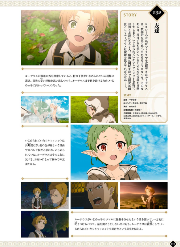 アニメ 無職転生 ~異世界行ったら本気だす~ 完全設定資料集 - anime mushoku tensei complete art works illustration book - Ảnh 12