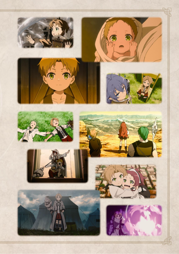 アニメ 無職転生 ~異世界行ったら本気だす~ 完全設定資料集 - anime mushoku tensei complete art works illustration book - Ảnh 4