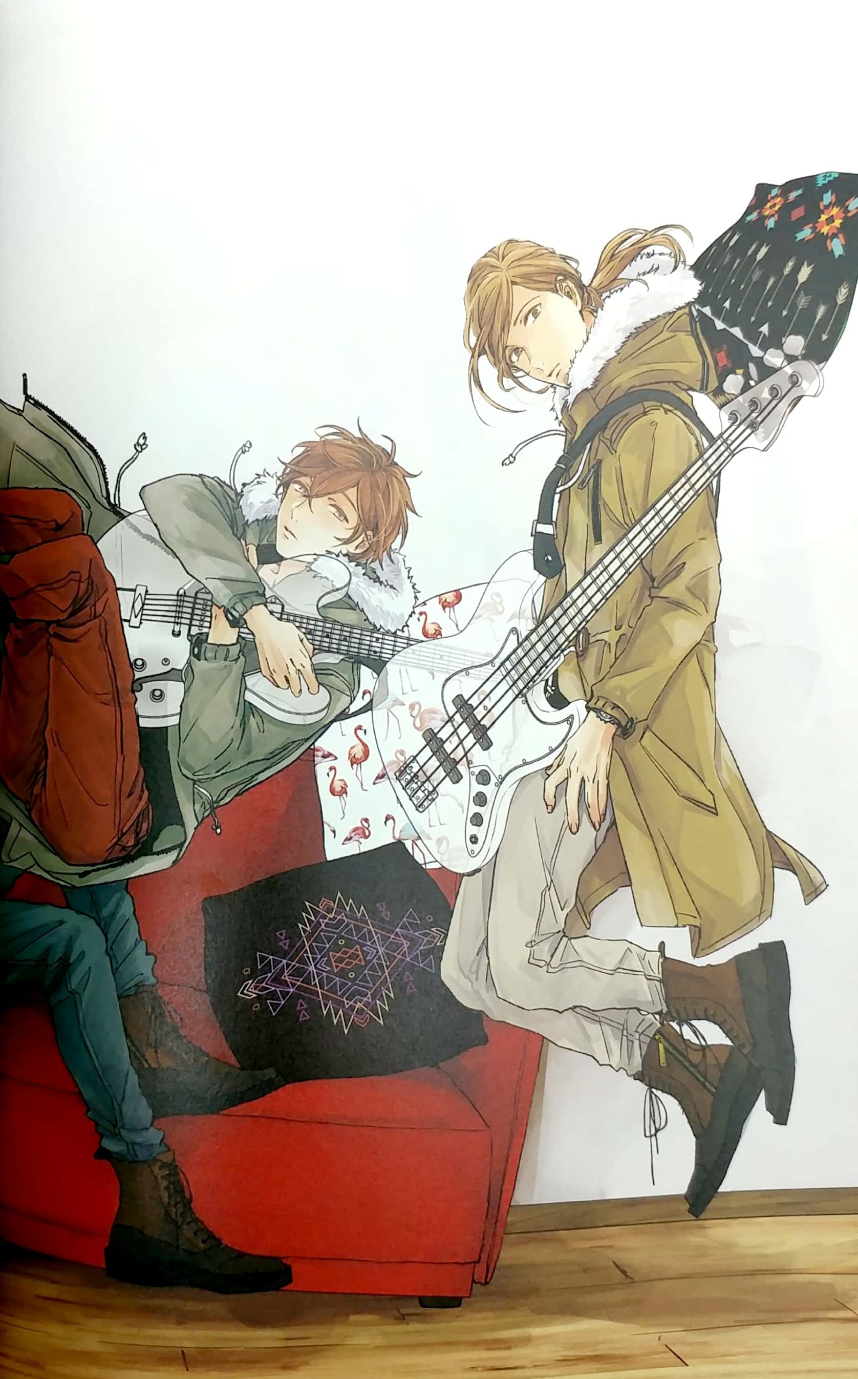 ギヴン イラスト集 単行本 givun irasutoshuu - Ảnh 5