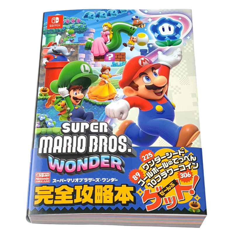 スーパーマリオブラザーズ ワンダー 完全攻略本 - super mario brothers wonder perfect guidebook - Ảnh 6