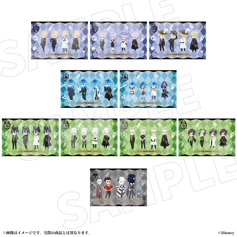 『ディズニー ツイステッドワンダーランド』ポストカードブック - deformation - disney twisted wonderland postcard book - deformation - Ảnh 5