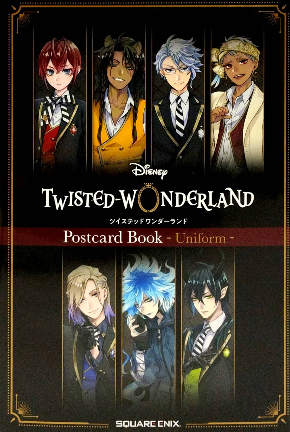 『ディズニー ツイステッドワンダーランド』ポストカードブック - uniform - 0 - disney twisted wonderland postcard book - uniform - Ảnh 2