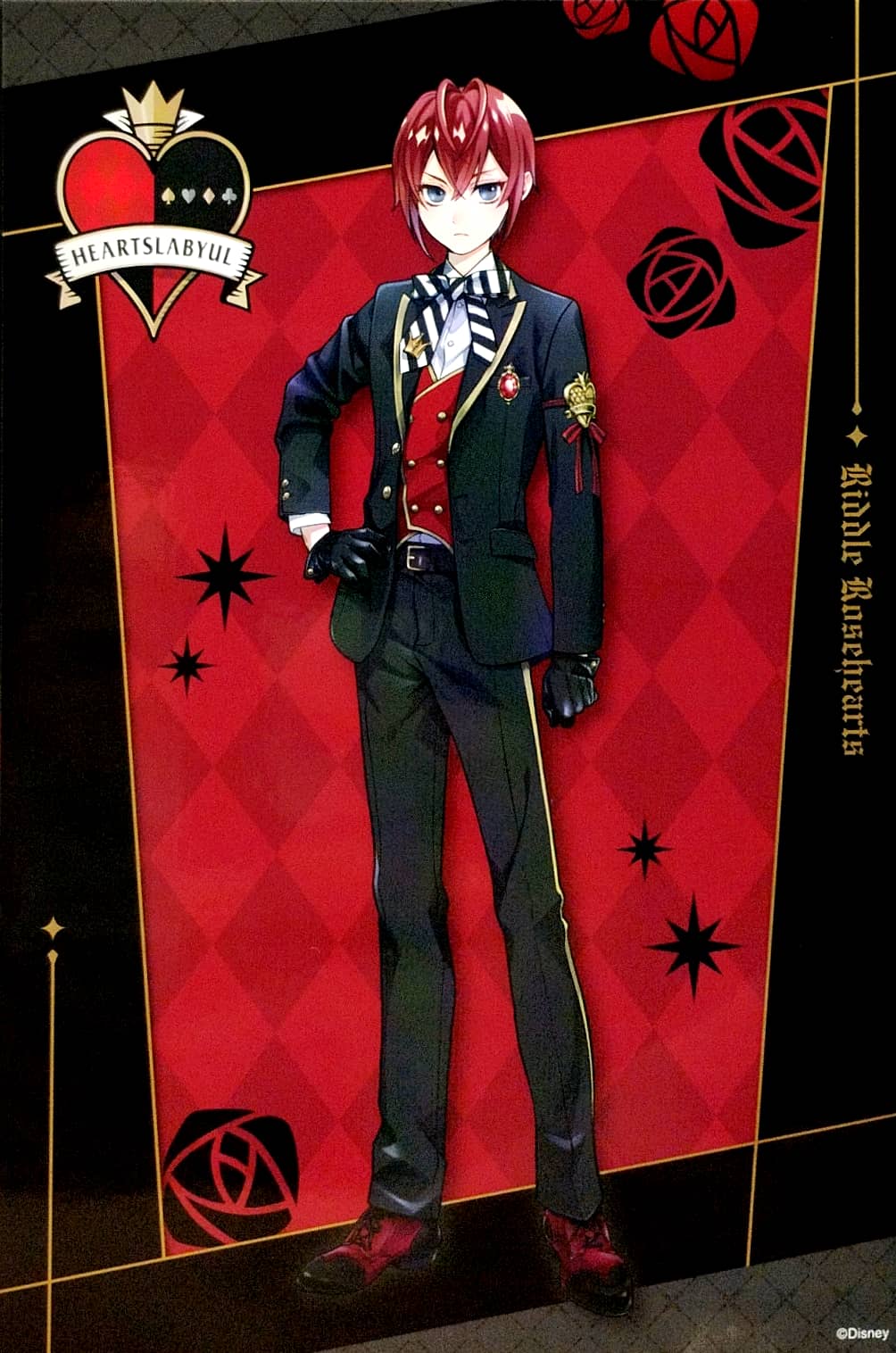 『ディズニー ツイステッドワンダーランド』ポストカードブック - uniform - 0 - disney twisted wonderland postcard book - uniform - Ảnh 3