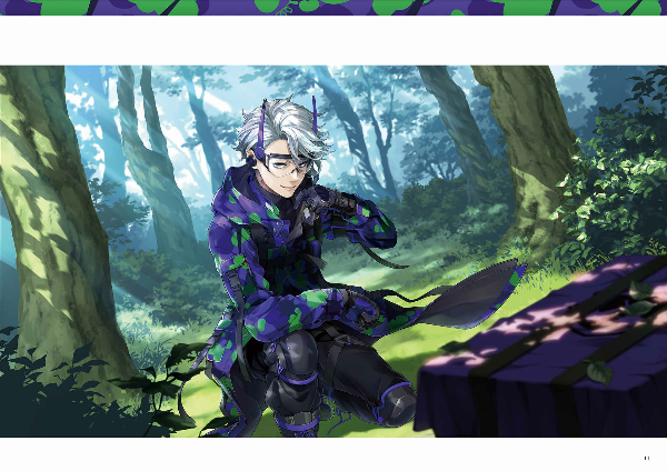 『ディズニー ツイステッドワンダーランド』公式ビジュアルブック 2 -カードアート&線画集- event 1st - disney twisted wonderland official visual book 2 event 1st - Ảnh 10