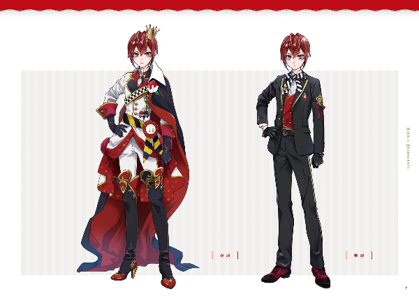 『ディズニー ツイステッドワンダーランド』公式ビジュアルブック -カードアート&線画集- disney twisted-wonderland official visual book - Ảnh 7