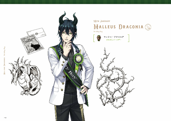 『ディズニー ツイステッドワンダーランド』公式ビジュアルブック3 -カードアート&線画集 - birthday 1st - Ảnh 10