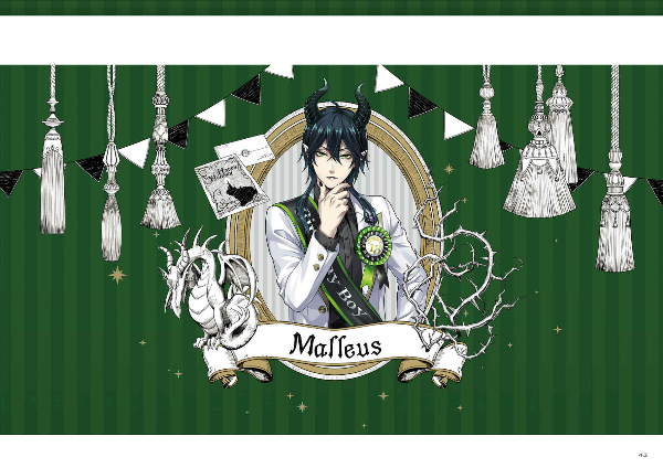 『ディズニー ツイステッドワンダーランド』公式ビジュアルブック3 -カードアート&線画集 - birthday 1st - Ảnh 11