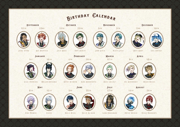 『ディズニー ツイステッドワンダーランド』公式ビジュアルブック3 -カードアート&線画集 - birthday 1st - Ảnh 6