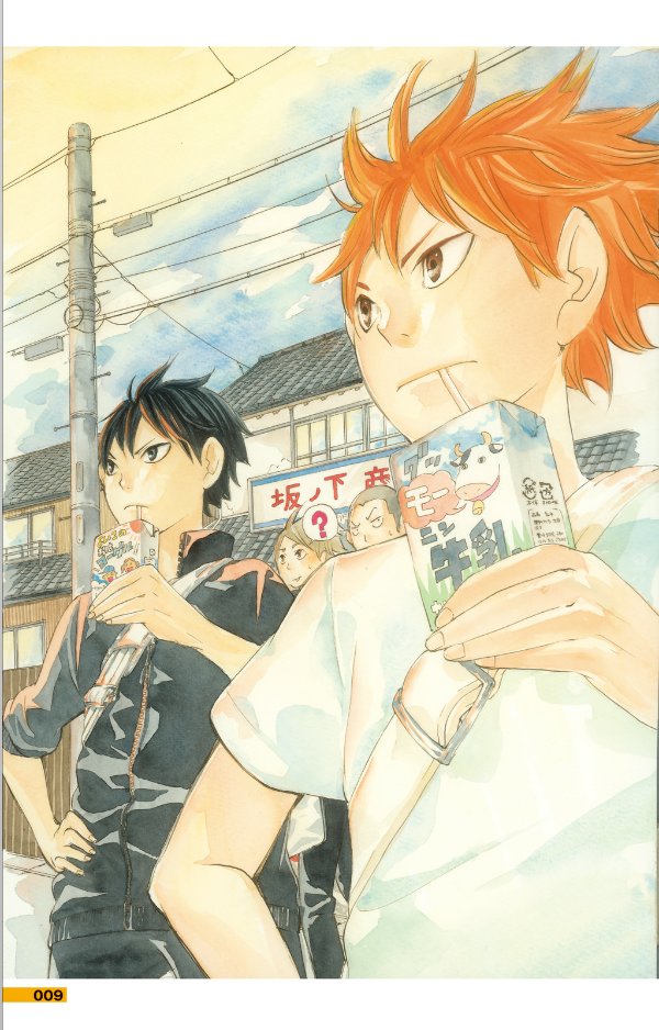 ハイキュー!!公式カラーイラスト集ハイカ jeishi haikyuu ! ! koushiki kara irasuto - Ảnh 11