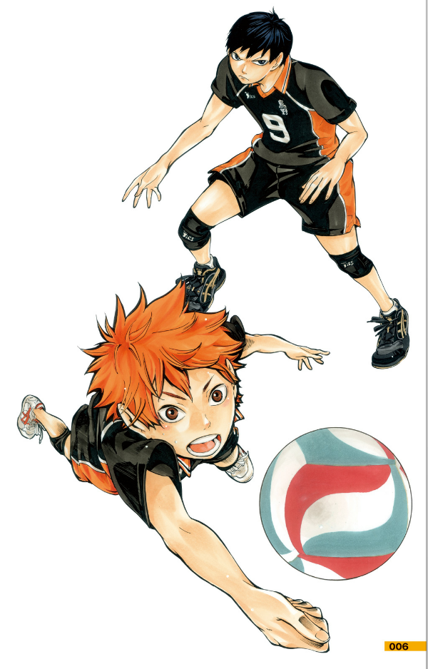 ハイキュー!!公式カラーイラスト集ハイカ jeishi haikyuu ! ! koushiki kara irasuto - Ảnh 8