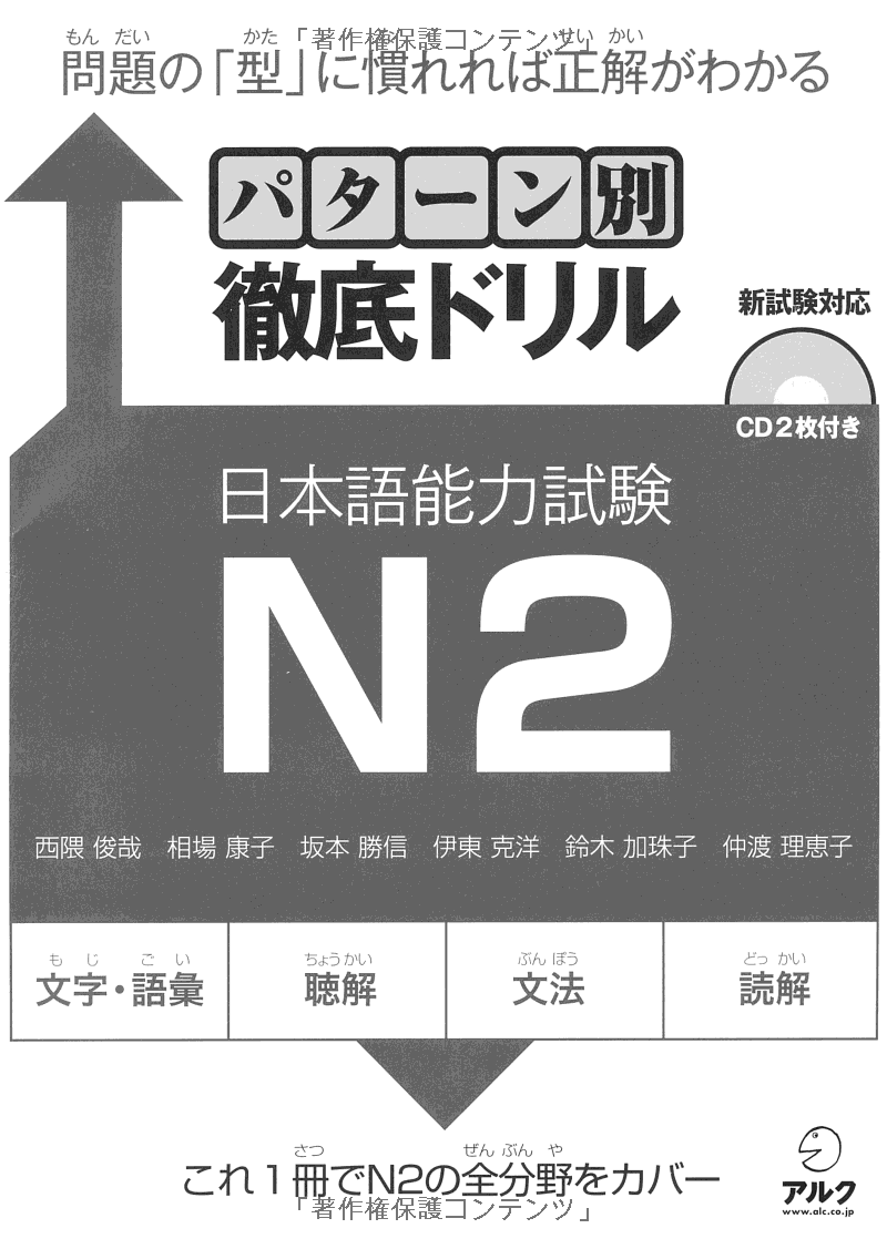 パターン別徹底ドリル日本語能力試験 n2 - jlpt japanese language proficiency test drills level 2 - Ảnh 3