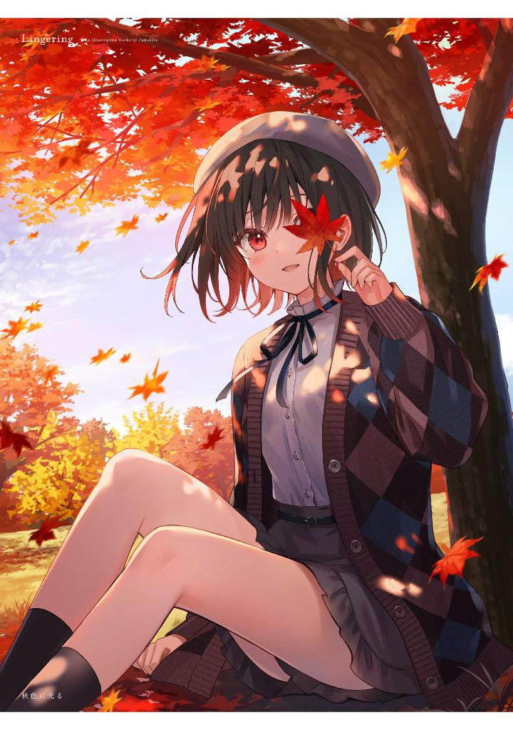 フカヒレ画集 lingering - fukahire artbook lingering - Ảnh 10