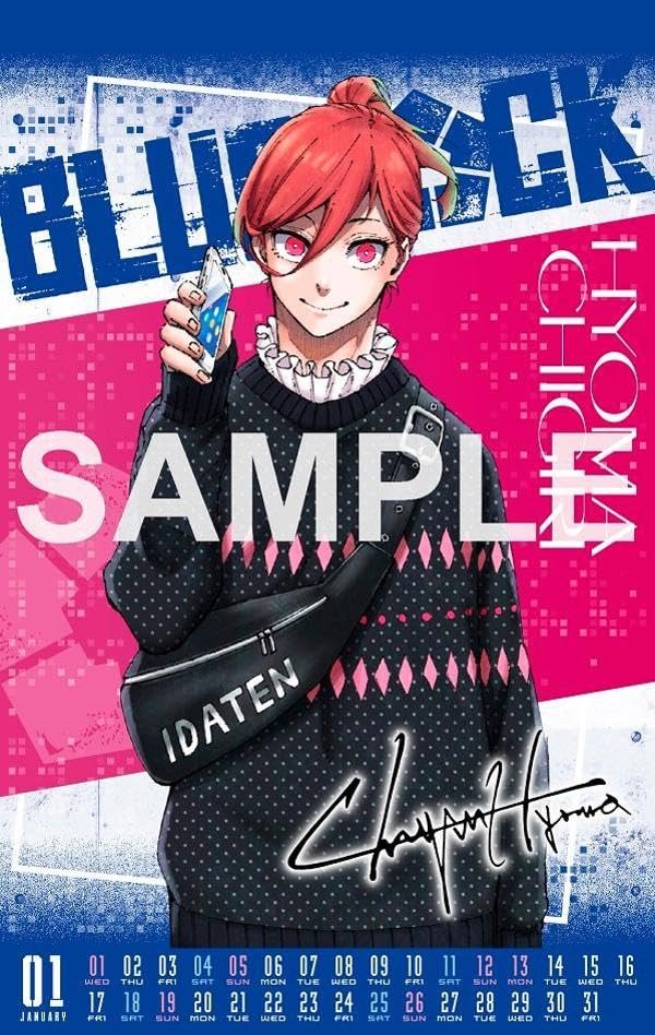 ブルーロック(32)公式サイン入り2025年カレンダー付き特装版 - blue lock 32 limited edition with officially signed 2025 calendar - Ảnh 3